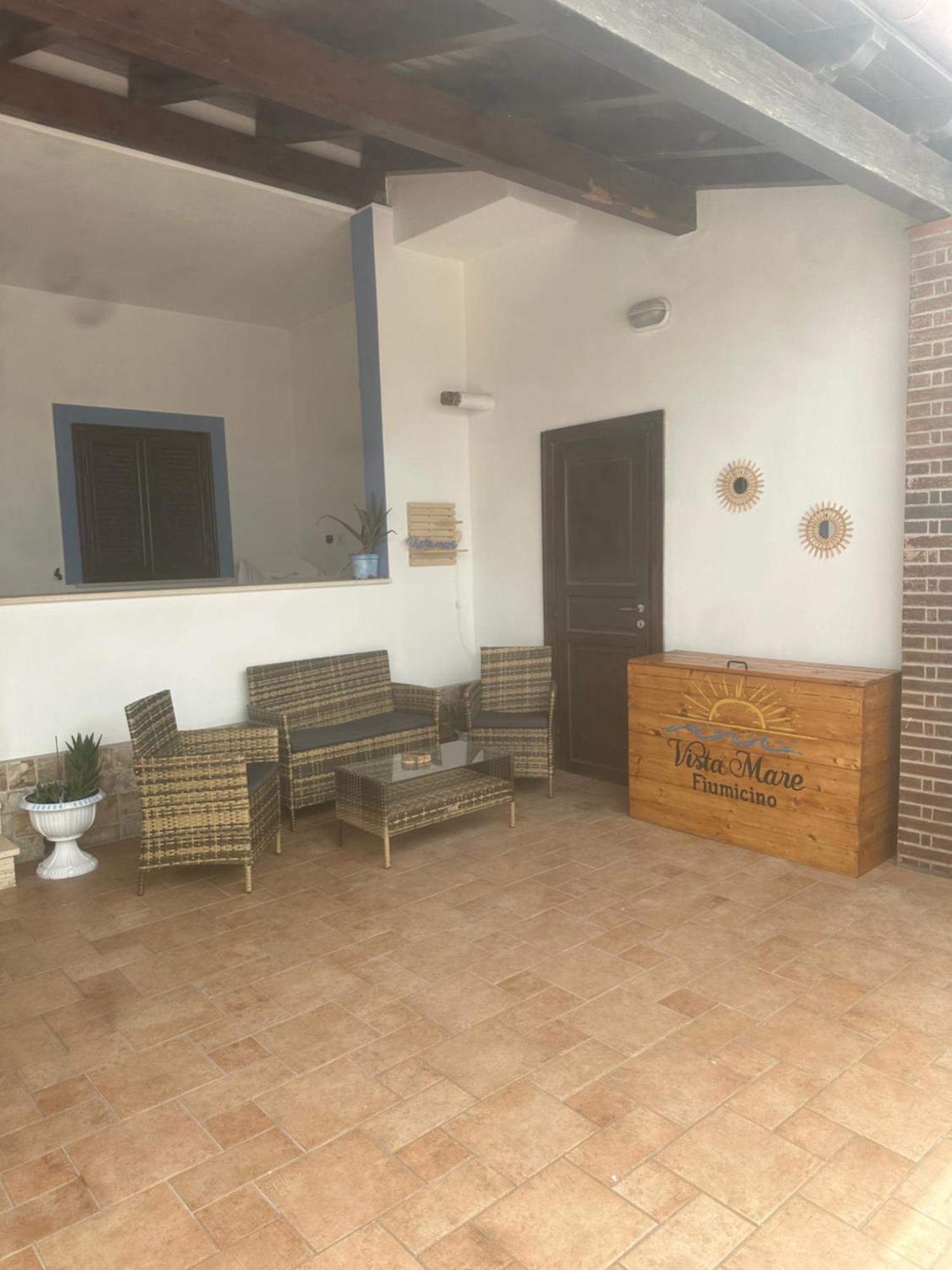 Vista Mare Fiumicino Villa Eksteriør bilde